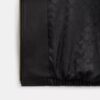 Chaqueta de cuero oversize con placa «Heritage C»