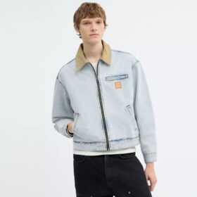 Chaqueta de trabajo de mezclilla