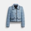 Chaqueta de tweed con cierre Turnlock