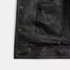 Chaqueta encogida con cierre frontal de broches Heritage C