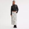 Chaqueta encogida con cierre frontal de broches Heritage C