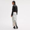 Chaqueta encogida con cierre frontal de broches Heritage C
