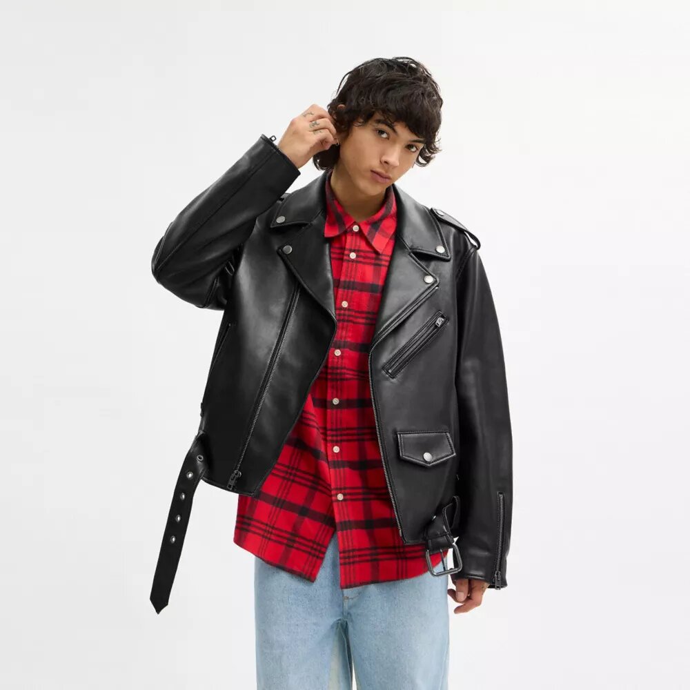 Chaqueta motera ligera