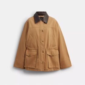 Chaqueta tipo granero de algodón orgánico