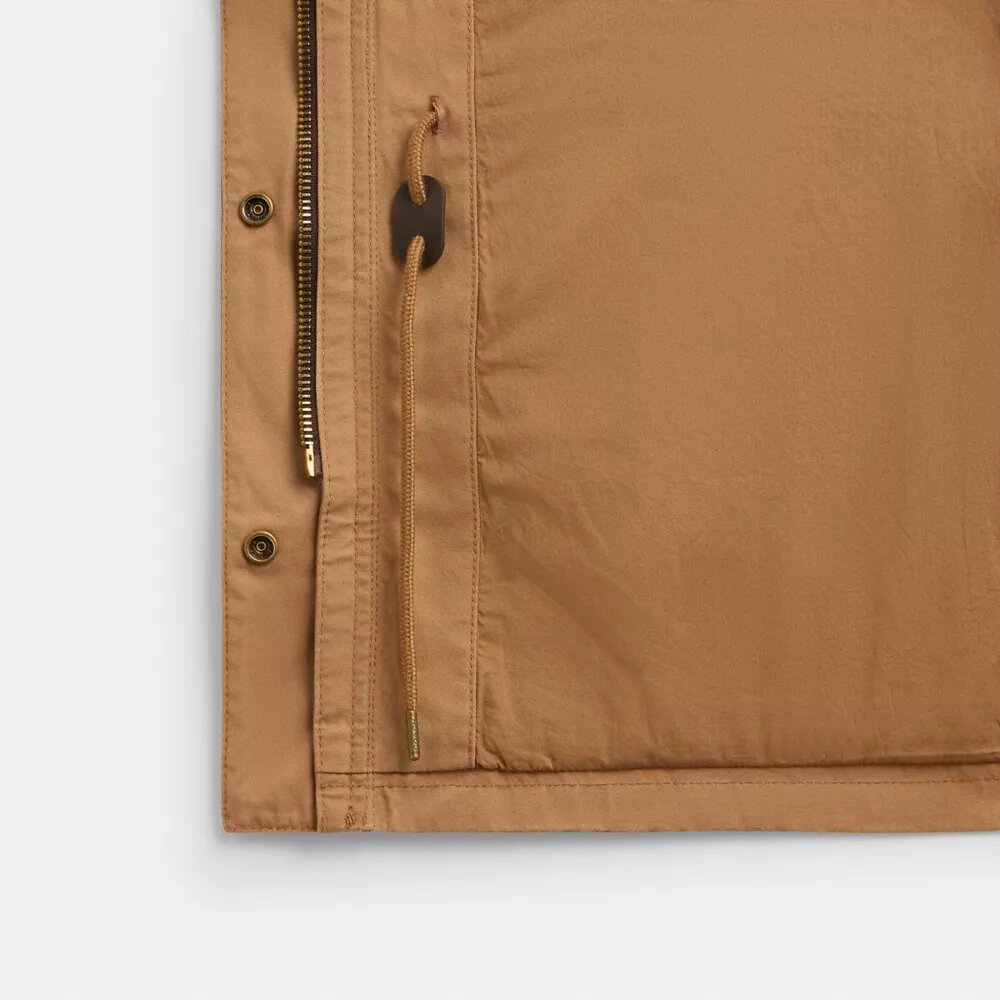 Chaqueta tipo granero de algodón orgánico