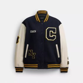 Chaqueta Varsity de lana