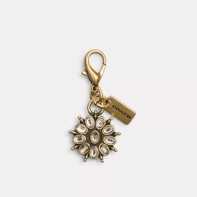 Charm de flor de cristal para armar tú mismo
