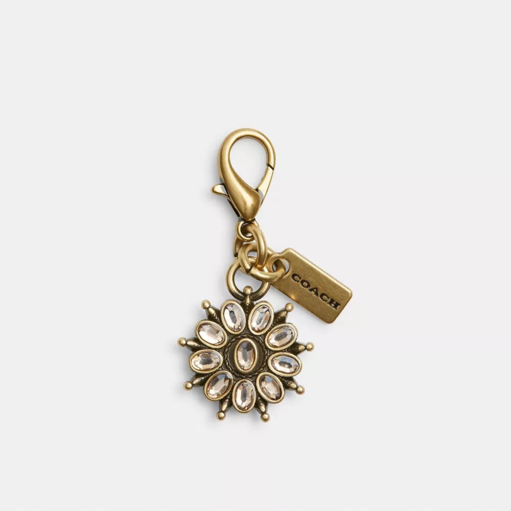 Charm de flor de cristal para armar tú mismo