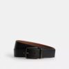 Cinturón reversible con hebilla tipo arnés, cortado a medida, de 38 mm