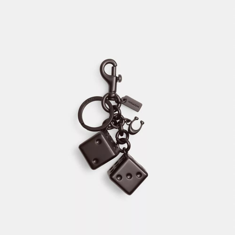 Colgante para bolso con forma de dados