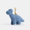 Colgante para bolsos «Buddy Dinosaur» de Rexy, por su décimo cumpleaños, en piel de oveja