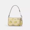 Colgante para bolsos con broche de gatillo y estampado de limones