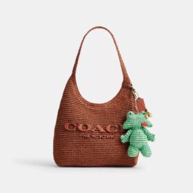 Colgante para bolsos con forma de rana