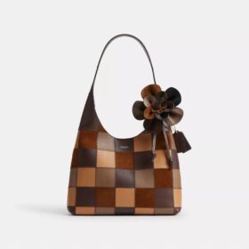 Colgante para bolsos con forma de rosa