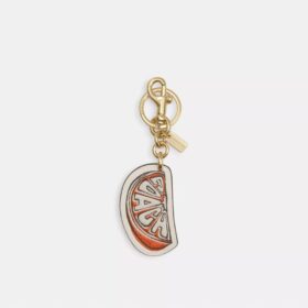 Colgante para bolsos naranja