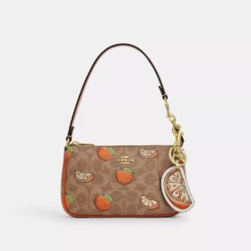 Colgante para bolsos naranja