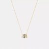 Collar con rondelles en forma de C repetidas