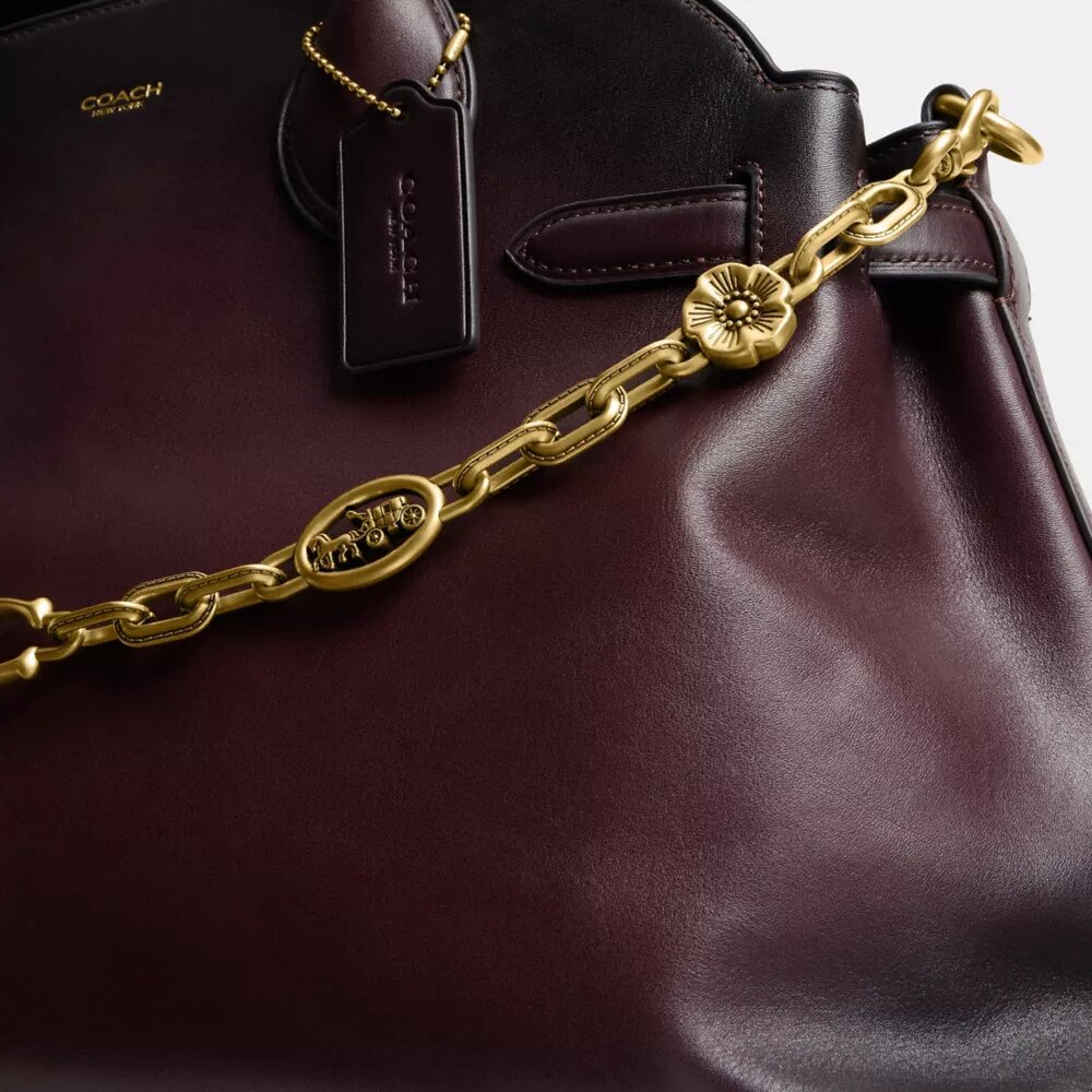 Correa de cadena con motivo de Horse and Carriage