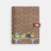 Cuaderno en Signature Canvas con tren navideño