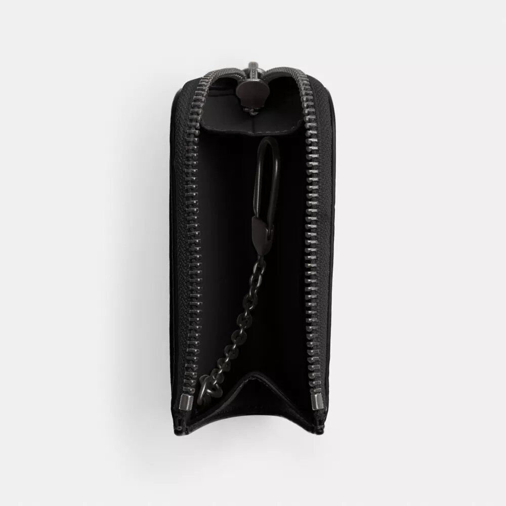 Estuche para llaves con cremallera en L