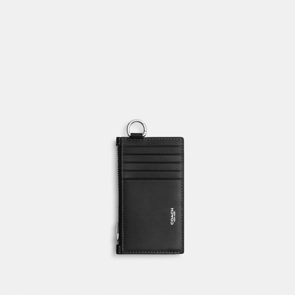 Estuche para tarjetas con cremallera y diseño de osito