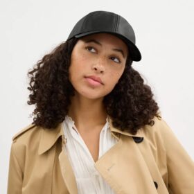 Gorra de béisbol de cuero