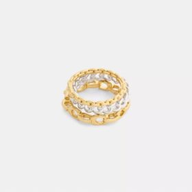 Juego de anillos con eslabones