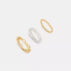 Juego de anillos con eslabones