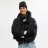 Juego de regalo con gorro y bufanda metálicos exclusivos