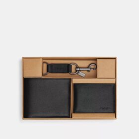 Juego de regalo de cartera 3 en 1 en caja
