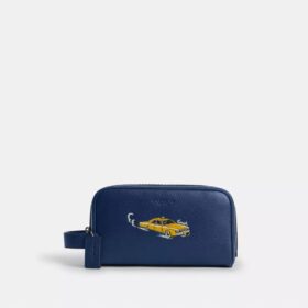 Kit de viaje pequeño con estampado de autos