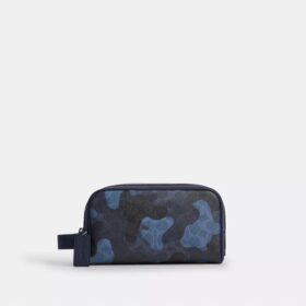 Kit de viaje pequeño con estampado de camuflaje exclusivo