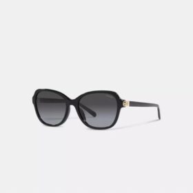 Lentes de sol cuadrados con bisagras y diseño de Horse and Carriage
