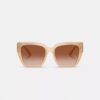 Lentes de sol de ojo de gato extragrandes