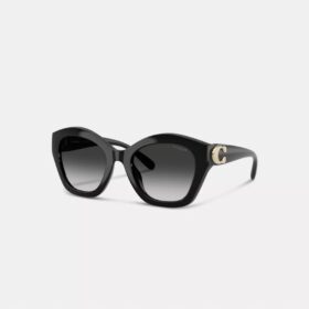 Lentes de sol geométricos extragrandes «Maxi Sculpted C»