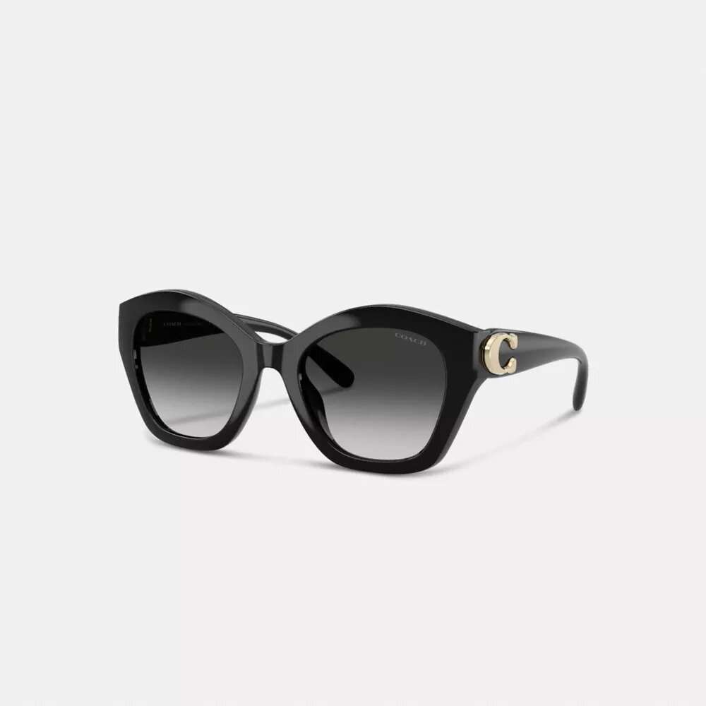 Lentes de sol geométricos extragrandes «Maxi Sculpted C»