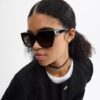 Lentes de sol «Maxi Sculpted C Square Cat Eye» de ajuste completo