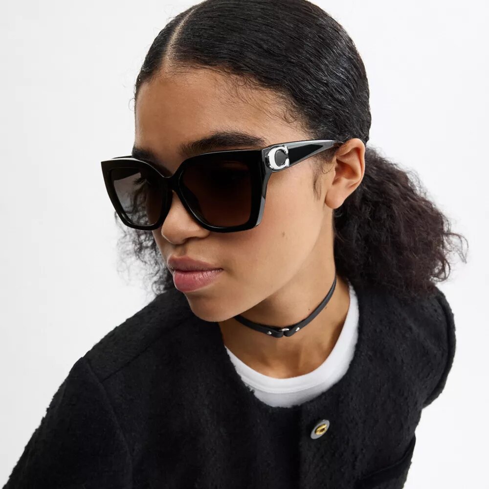 Lentes de sol «Maxi Sculpted C Square Cat Eye» de ajuste completo