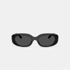 Lentes de sol ovalados-rectangulares con diseño acolchado