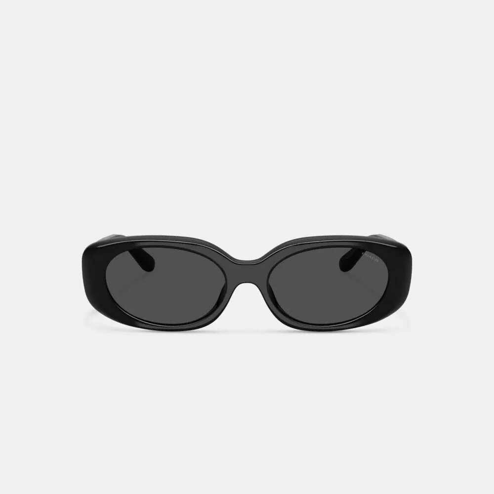 Lentes de sol ovalados-rectangulares con diseño acolchado