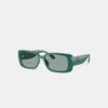 Lentes de sol rectangulares estrechos