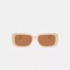 Lentes de sol rectangulares estrechos