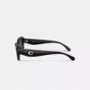 Lentes de sol rectangulares estrechos con herrajes «C»