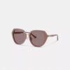 Lentes de sol redondas extragrandes Maxi Sculpted C