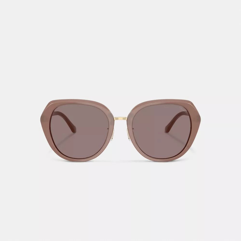 Lentes de sol redondas extragrandes Maxi Sculpted C