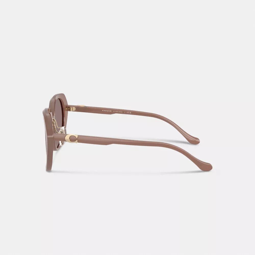 Lentes de sol redondas extragrandes Maxi Sculpted C
