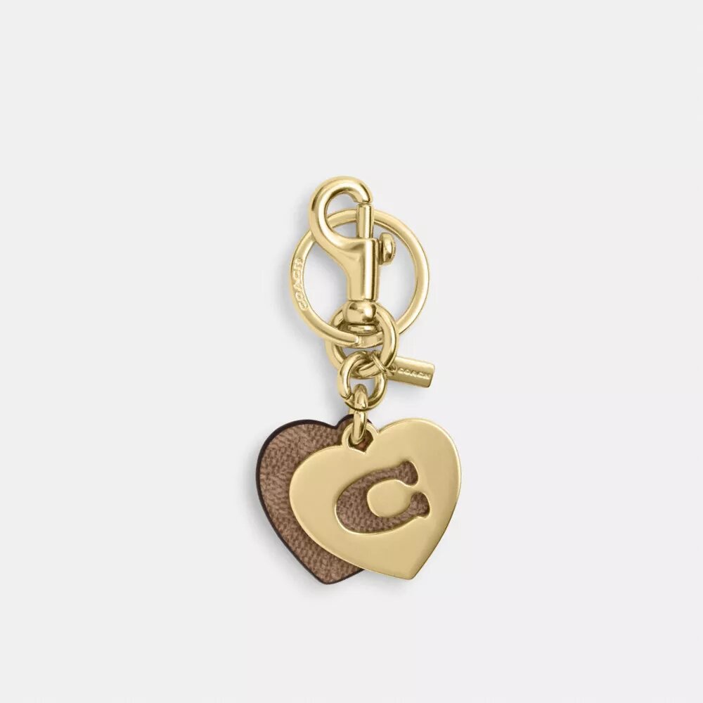 Llavero de corazones en Signature Canvas