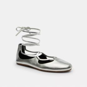 Manoletinas suaves con cordones