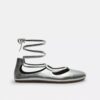 Manoletinas suaves con cordones