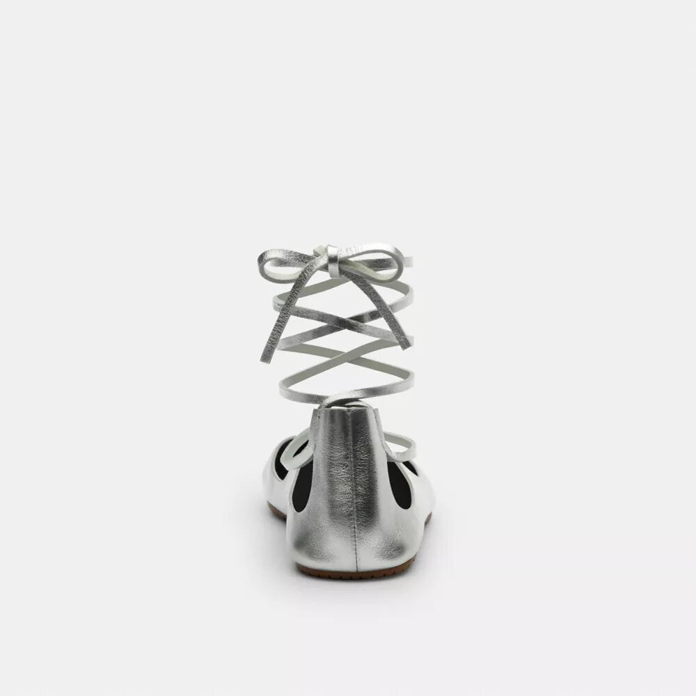 Manoletinas suaves con cordones